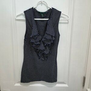 Ralph Lauren women’s sleeveless blouse , size extra small, excellent condition